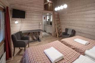 Отель Lapland Hotels Ounasvaara Chalets Рованиеми Стандартное шале (для 4 человек) с сауной-7