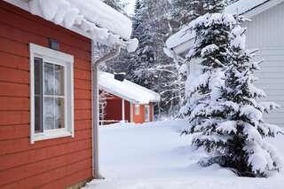 Отель Lapland Hotels Ounasvaara Chalets Рованиеми Стандартное шале (для 4 человек) с сауной-9